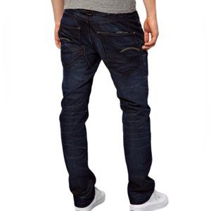 NWT G-Star Raw 3301 Men's Blade Loose Travis Wash Denim Jeans Size 30/34